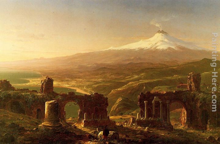 Thomas Cole Mount Etna from Taormina